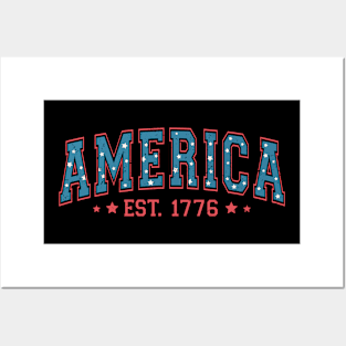 America est 1776 Posters and Art